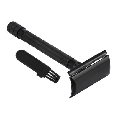 IWOWHERO Manual Beard Shaver Safety for Men and Women Reusable Trimming Tool Comfortable Handle for and Quick Shaving