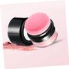 HAPINARY 5pcs Elf Glow Blush Women Face Makeup Blush Loose Powder Puff for Cheeks Natural Mineral Makeup Portable Easy to Use view 4