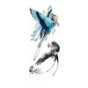 2PCS Waterproof Temporary Tattoo Sticker Black Roses Flower Pattern Full Flower Arm Body Art Fake Tattoo(CH002) view 3