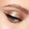 Champagne Liquid Eyeshadow Sparking, Glitter Metallic Nude Golden Liquid Eyeshadow Gel, High-impact Multi-dimensional Finish, One Swipe Coverrage, No Transfer, No Fading, Vegan & Cruelty-Free, #2 view 3