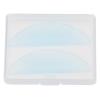 1 Pair Lash Lift Rods, Silicone Eyelash Perming Curler, Silicone Eyelash Perming Curler Makeup Tools, Glitter Reusable Soft Reusable Lash Lifting Pads with Storage Box Blue (M) view 1