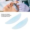 1 Pair Lash Lift Rods, Silicone Eyelash Perming Curler, Silicone Eyelash Perming Curler Makeup Tools, Glitter Reusable Soft Reusable Lash Lifting Pads with Storage Box Blue (M) view 3