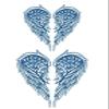 2Pcs Semi-Permanent Waterproof Temporary Tattoo Body Art Tattoo Sticker Full Fake Tattoo Women Men(CH004) view 1