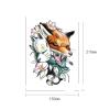 2pcs Half Arm Temporary Tattoo Stickers for Adults, Tiger/Fox/Waterproof Tattoo Stickers(CH03) view 3