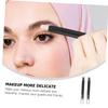 BIUDECO Dual End Eye Shadow Brush Set for Women 2pcs Eye Shadow Sticks Makeup Brushes for Makeup view 3