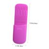 HAPINARY Silicone Makeup Brush Cleaner Mat and Compact Design for Easy Cleaning of Cosmetics Brushes Sponges and Makeup Tools Gentle Bristles Silicone Material view 2