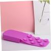HAPINARY Silicone Makeup Brush Cleaner Mat and Compact Design for Easy Cleaning of Cosmetics Brushes Sponges and Makeup Tools Gentle Bristles Silicone Material view 3