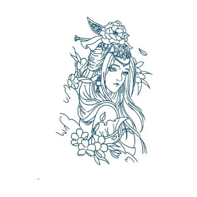 2PCS Long Lasting Tattoo Juice Ink Waterproof Temporary Tattoos Men Women Body Art Eagle Wing Tattoo(CH02)