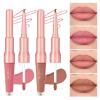 bayfree 2 PCS Lip Liner and Lip Stain Combo Set, High Pigmented Long Lasting Velvet Lip Tint, Well-Defined Lipliner, Weightless Waterproof Not Animal Tested, Matte Finish Makeup view 1