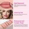 bayfree 2 PCS Lip Liner and Lip Stain Combo Set, High Pigmented Long Lasting Velvet Lip Tint, Well-Defined Lipliner, Weightless Waterproof Not Animal Tested, Matte Finish Makeup view 3