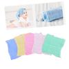 BESTonZON 5pcs Gauze Cotton Washcloth Square Face Towels for Newborn Bath Towels Boys and Girls Soft Absorbent Pre-Washed Safe Design view 1