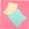 BESTonZON 5pcs Gauze Cotton Washcloth Square Face Towels for Newborn Bath Towels Boys and Girls Soft Absorbent Pre-Washed Safe Design view 2