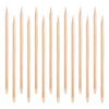 Healeved 100pcs Cuticle Sticks for Nails Dual-ended Manicure Tools for Nail Cleaning and Cuticle Pushing Safe and Smooth for Home and Salon Use view 1