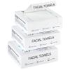 Dorahoney Disposable Face Towels Travel, 12"12" Extra Large Face Towelettes, Ultra Soft Facial Towels for Sensitive Skin, Makeup Remover Dry Wipes, 60 Count (3 Packs of 20) view 1