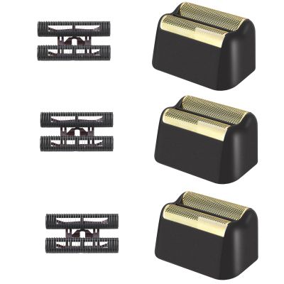 For wahl Shaver Foil Replacement,Professional 5 Star Series Finale Shaver Super Close Replacement Foil #7043-100#7043-100 Compatible with wahl Shaver Foil Replacement Heads (3PCS/Black)