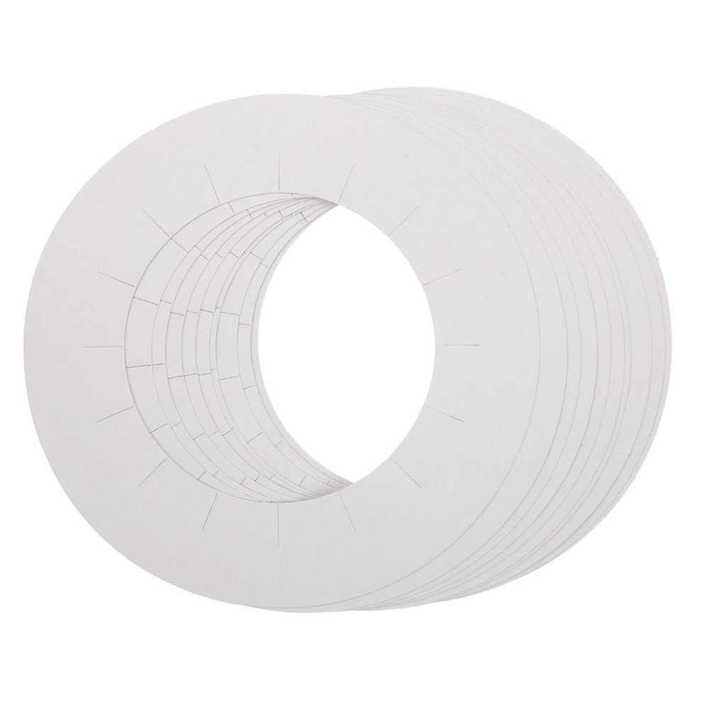 BIUDECO 40pcs Wax Warmer Protective Collars for Hair Removal Wax Warmer Pads Spill Gaskets Professional Accessories for Clean Waxing