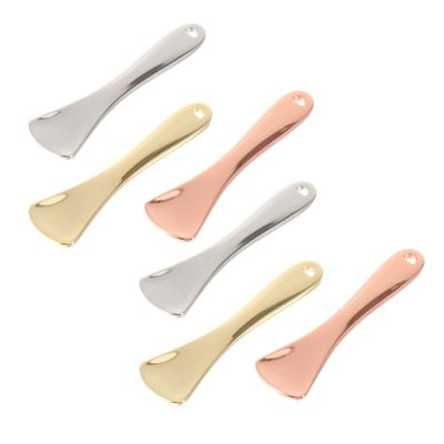 FOYTOKI 6pcs Eye Cream Massager Sticks Durable Facial Mask Spoon for Skincare Easy to Clean and Hang for Mixing and Applying Creams and Lotions
