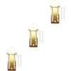BIUDECO 3pcs Electric Clipper Holder Rack Professional Stainless Steel Organizer for Hair Clippers and Shaving Wall-mounted Design for Barbers and Home Use Keeps Tools Ready at All view 1
