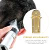 BIUDECO 3pcs Electric Clipper Holder Rack Professional Stainless Steel Organizer for Hair Clippers and Shaving Wall-mounted Design for Barbers and Home Use Keeps Tools Ready at All view 2
