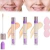 Coverage Concealer, Double-Sided Concealer with Brush,Lightweight, Long-Lasting, Waterproof, Foundation Concealers Stick (3 MIX, 1) view 1