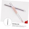 BIUDECO 2pcs Mini Lip Brush Set Lipstick Applicator Foundation Brush Eyeshadow Travel Size Makeup Tool view 2