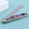 Foldable Stainless Steel Portable Ultra Thin Nail Clippers Fingernail Trimmer for Home Travel view 3