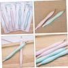 BIUDECO 6pcs Stainless Steel Dead Skin Fork Cuticle Tool for Manicure and Nail Trimmer Ergonomic Handle for Easy Use and Cleaning view 3