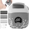 Callus Remover Foot File,Electric Foot File Grinding Machine Foot Repair and Grinding Device,Upgrade Digital Display Electric Foot Exfoliating Scrubber with 3Grinding Heads 2Speeds (Grey) view 1