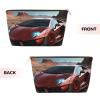 VTCTOASY Makeup Bag for Women Red Race Car Travel Cosmetic Bag Large Capacity Portable Makeup Organizer Bags PU Leather Waterproof Toiletry Bag Cute Aesthetic Zipper Makeup Pouch view 2