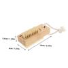 FOYTOKI 4pcs Hand Nail Brush Bamboo Nail Scrub Brush for Fingernail Toenail Cleaning Gentle and Portable for Home Salon Use view 2