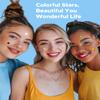 LitBear Acne Patch Pimple Patch, 6 Colors 240 Dots Star Pimple Patches with Tea Tree Oil & Centella Oil, Hydrocolloid Acne Pimple Patches for Face Cute Zit Patches Pimple Stickers Acne Dots view 4