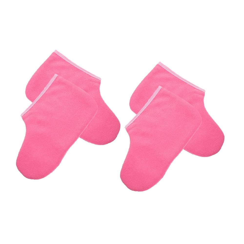 Gogogmee 2pairs Paraffin Foot Covers for Wax Bath Hydrating Foot Mask Spa Covers Moisturizing Socks