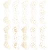 10 Sheets Glitter Freckle Tattoos, Gold Glitter Speckles Face Makeup, Eyes Makeup Accessories Temporary Tattoo for Women and Girls, Cosmetic Freckle for Face view 2