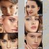 10 Sheets Glitter Freckle Tattoos, Gold Glitter Speckles Face Makeup, Eyes Makeup Accessories Temporary Tattoo for Women and Girls, Cosmetic Freckle for Face view 4