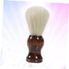BIUDECO 2pcs Portable Beard Brush Soft Bristles for Men Skin-friendly Shaving Brush for Beard Grooming and Cleaning Compact and Travel-friendly Design for Easy Use view 2