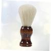 BIUDECO 2pcs Portable Beard Brush Soft Bristles for Men Skin-friendly Shaving Brush for Beard Grooming and Cleaning Compact and Travel-friendly Design for Easy Use view 4