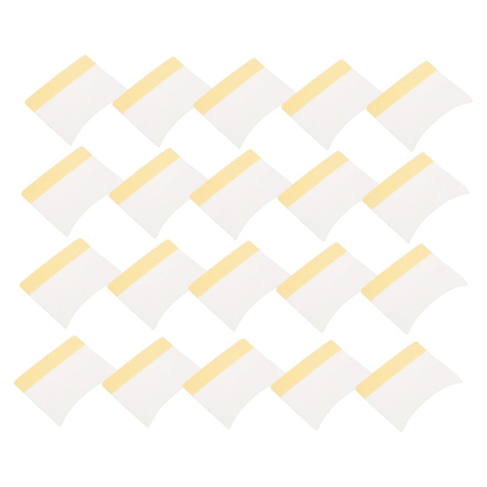 Gogogmee 400pcs Eyelash Removal Cotton Pads Grafting Tools for Easy False Lash Removal Lightweight and Durable Eye Pads for Makeup Artists and Beauty Enthusiasts