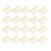Gogogmee 400pcs Eyelash Removal Cotton Pads Grafting Tools for Easy False Lash Removal Lightweight and Durable Eye Pads for Makeup Artists and Beauty Enthusiasts view 1