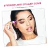 BIUDECO 18pcs Portable Folding Eyebrow and Eyelash Combs Double-Ended Grooming Tool for Precision Makeup Application for Professionals and Home Use view 3
