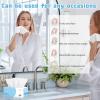 100 Count Disposable Face Towel, Biodegradable Cotton Facial Dry Wipes, Super Soft & Thick Face Cloth, Lint-Free Face Towelettes for Sensitive Skincare, Makeup Remover Dry Wipes, Facial Cleansing view 3
