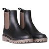 Toni Pons women's rain ankle boots with contrasting sole, taupe, US 6 view 1