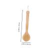 ASAKKURA Long Handle Exfoliating Bath Brush Bamboo Bristle Body Care Scrubber for Spa-Like Back Massage and Skin view 2