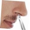 ASAKKURA Stainless Steel Beard Eyebrow Trimmer Hair Clipper Hair Tools Nose Tweezer view 2