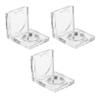 ASAKKURA 6pcs Transparent Makeup Organizer Boxes for Eyeshadow and Blusher Storage Compact and Lightweight Design for Travel for Loose Powder and Cosmetics view 1