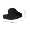 ASAKKURA 4pcs Hairline Shape Beard Shaping Template Hairline Shaper Tool Beard Enhancing Card Easy to Use view 2