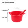 FOYTOKI Silicone Wax Warmer Bowl Set 2 High-Temperature Resistant Wax Melt Liner Bowls for Hair Removal with Sticks for Waxing Accessories view 2