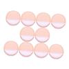 ASAKKURA 10pcs Fluffy Powder Makeup Applicators for and Skin-friendly Foundation Pink for Loose Powder and Cosmetic Use view 1