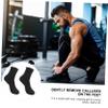 ASAKKURA 2pcs Moisturizing Socks for Men Foot Care Treatment Socks Prevent Dry Cracked Rough Skin Heel view 3