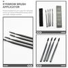 Outanaya 4pcs Eyelash Brush Wands Set for Makeup Soft Spiral Comb Applicator with Long Handle Includes Storage Pouch for Easy Travel and Professional Use view 3