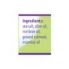 Udder Delight Coconut Lemongrass Salt Scrub for Smoother Skin - Body Exfoliant view 2